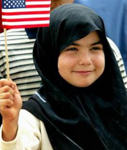 America muslim girl