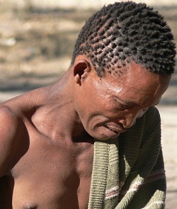 Namibian-bushman