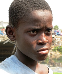 A Ghanaian boy